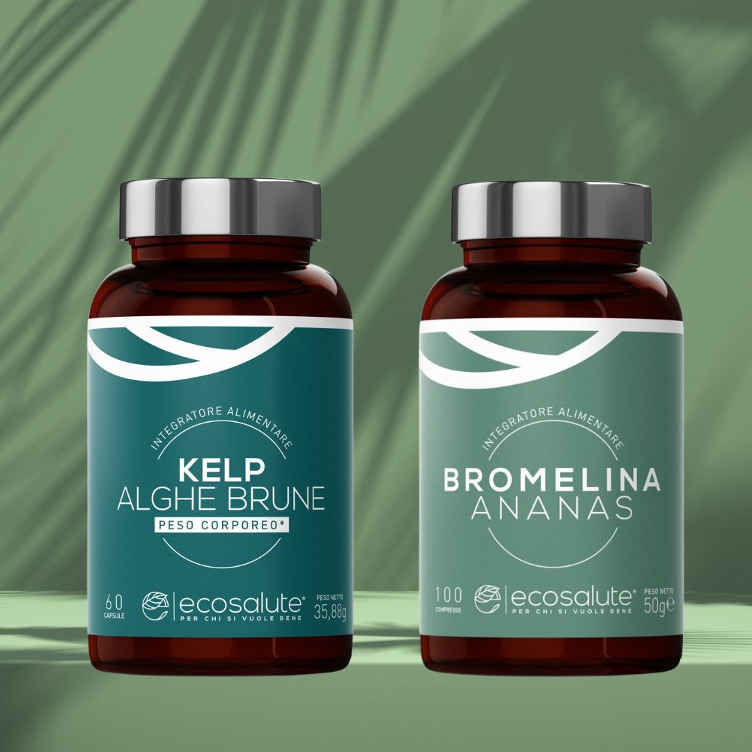 Spazio Ecosalute Drena & Snellisci bromelina alga kelp drenante