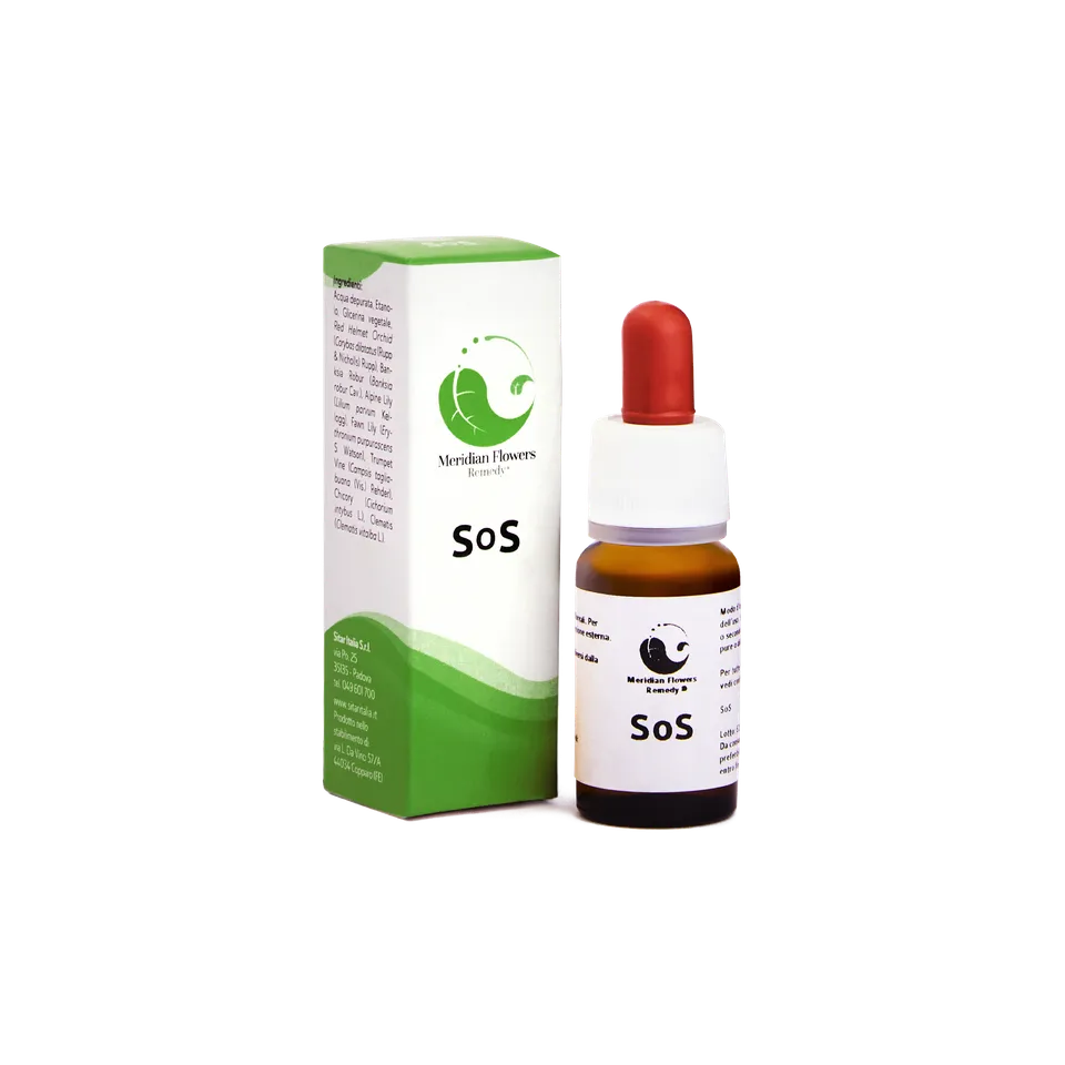 Sitar Meridian Flowers Remedy SOS gocce 10 ml emergenza
