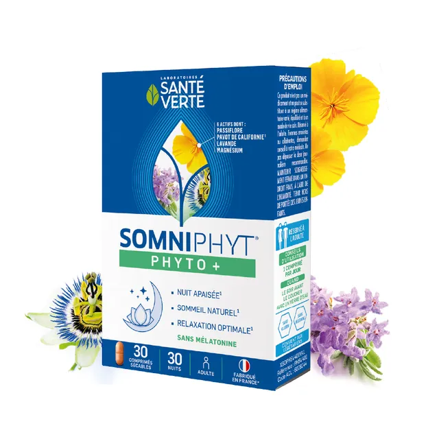 Santé Verte Somniphyt Phyto+ integratore sonno senza melatonina