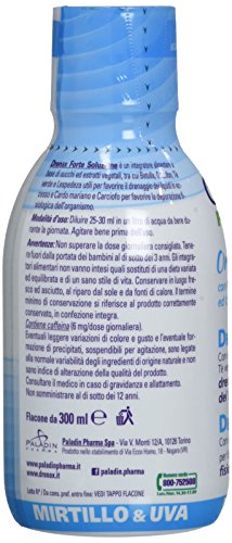 Drenax Forte Mirtillo Uva drenante 300 ml ritenzione