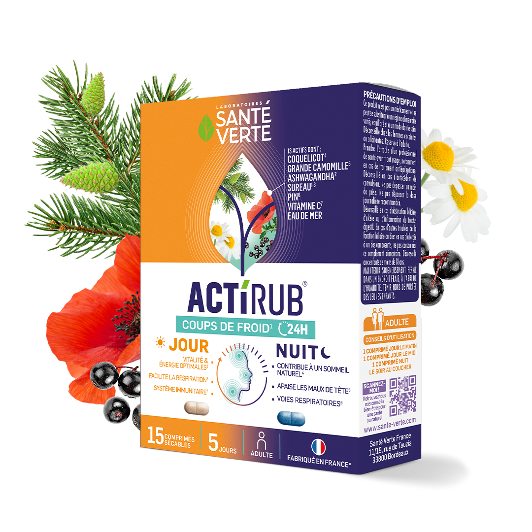 Sante Verte Actirub Jour Nuit integratore difese giorno notte inverno