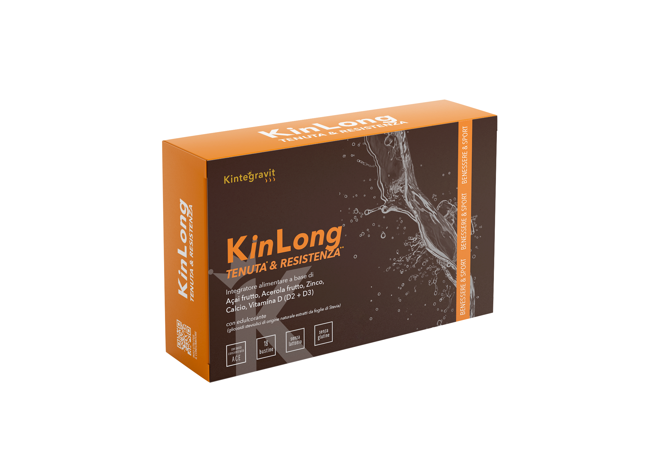 Sitar Kintegravit KinLong bustine 18 pz resistenza