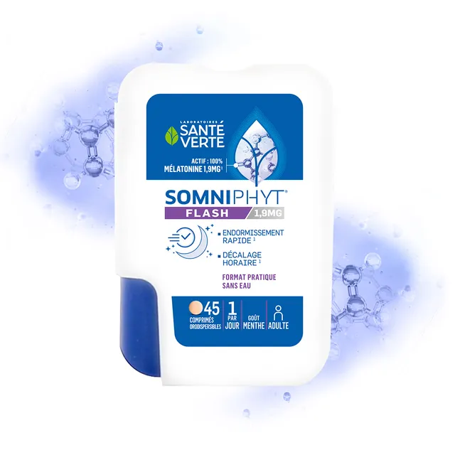 Santé Verte Somniphyt Flash 1,9 mg melatonina per sonno