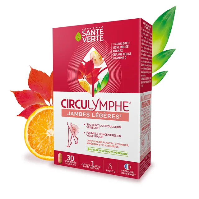 Santé Verte Circulymphe integratore circolazione 30 compresse gambe