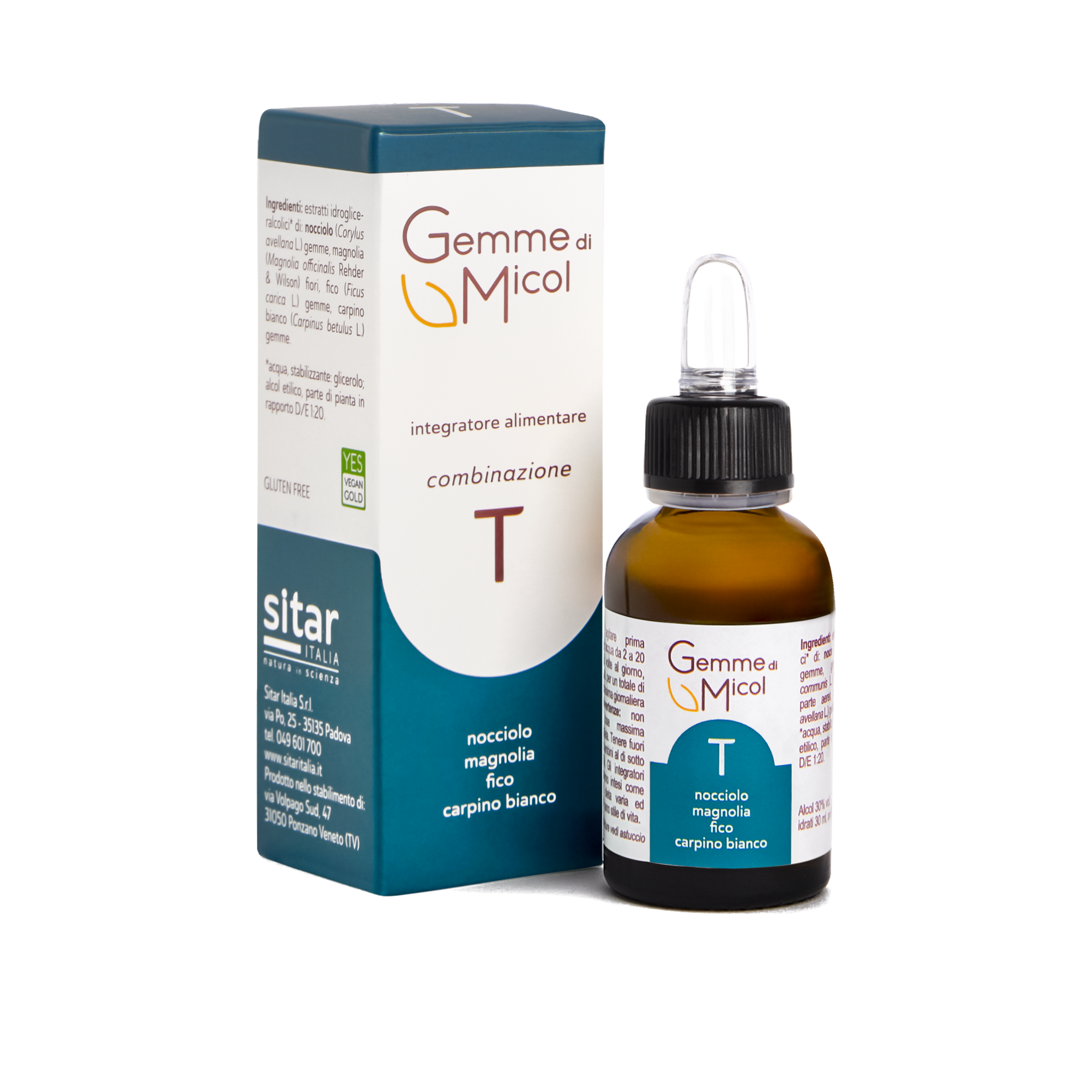 Sitar Gemme di Micol T gemmoderivato 30 ml vie respiratorie