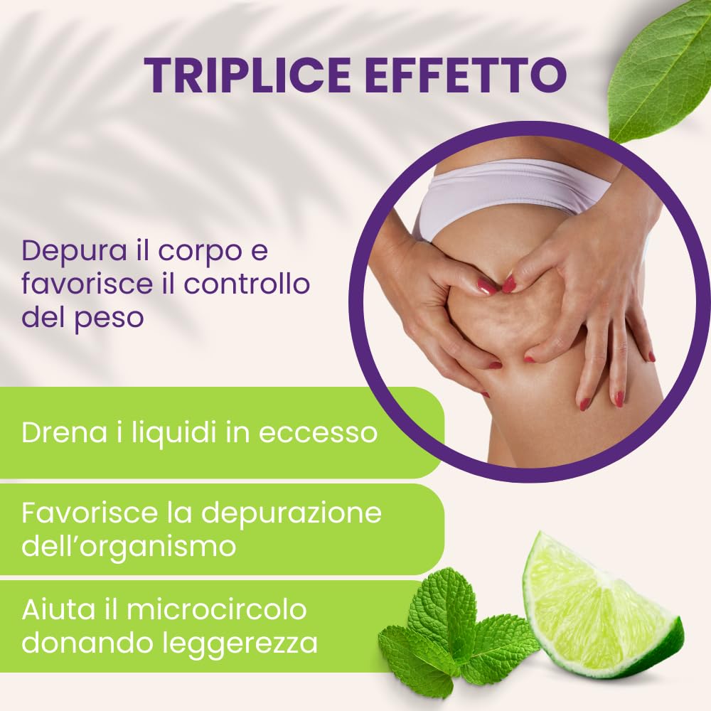 Drenax Forte Menta e Lime drenante 750 ml depurativo