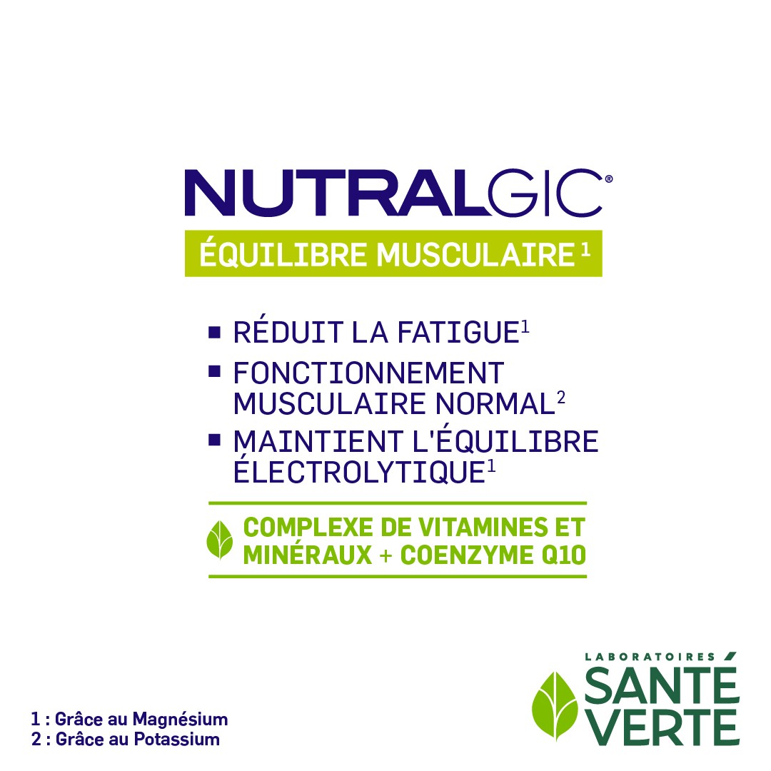 Santé Verte Nutralgic Equilibre Musculaire integratore magnesio