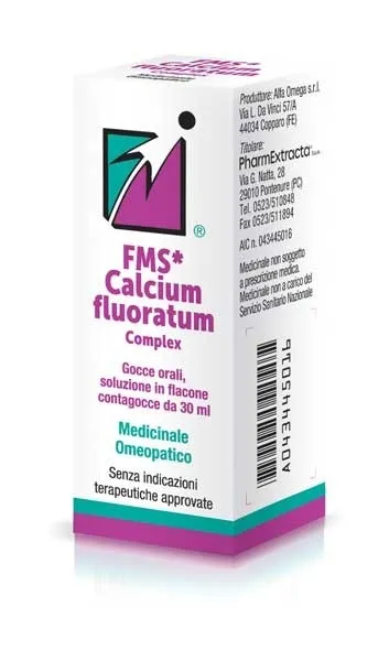 Igeakos Omeopatia FMS Calcium Fluoratum Complex gocce 30 ml