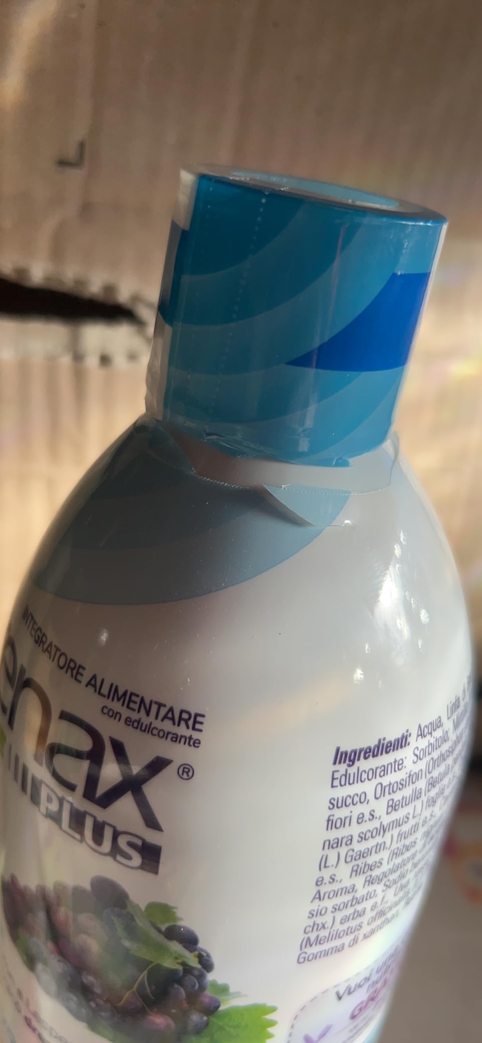 Drenax Forte Plus Mirtillo Uva drenante 750 ml betulla