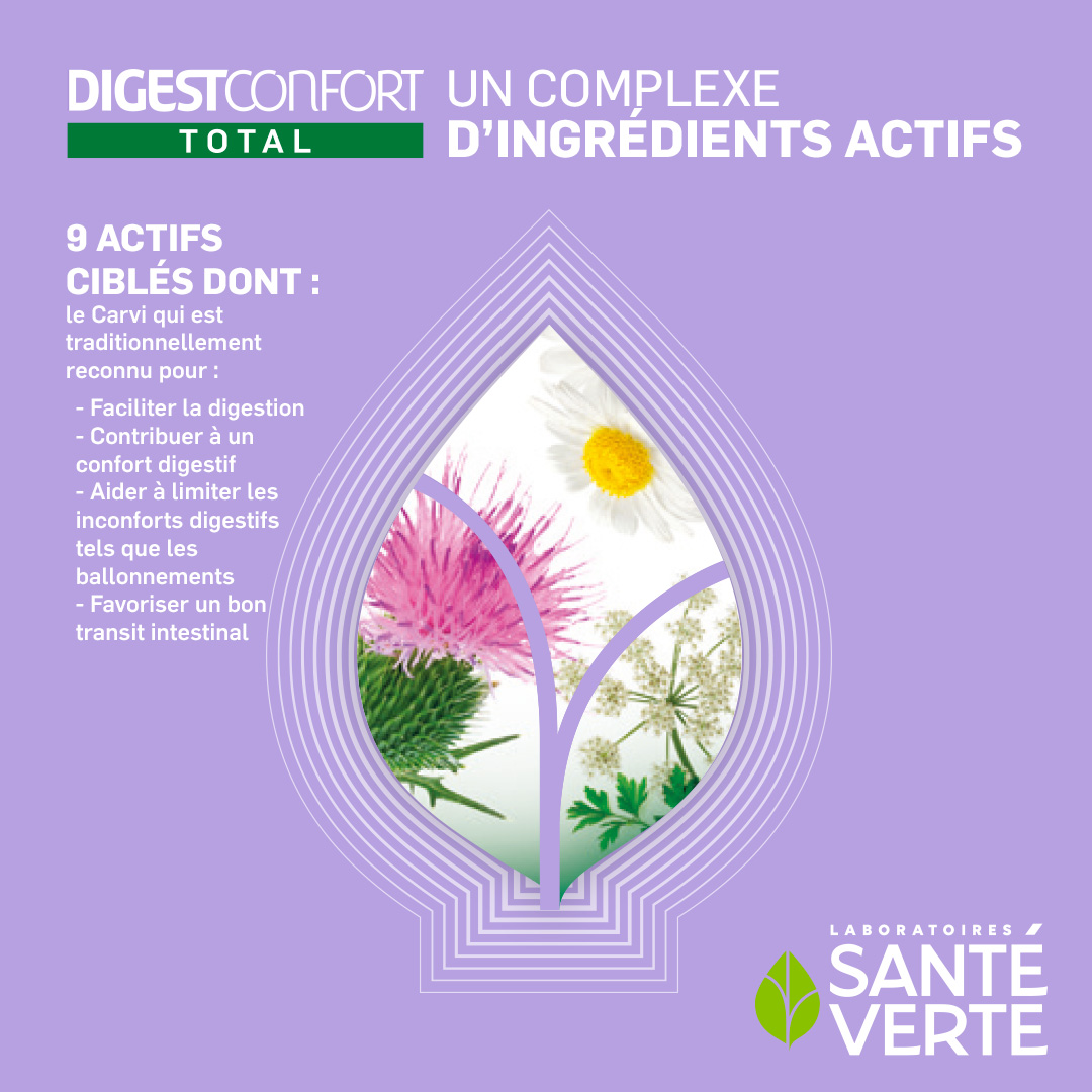 Sante Verte DigestConfort Total integratore digestivo carvi