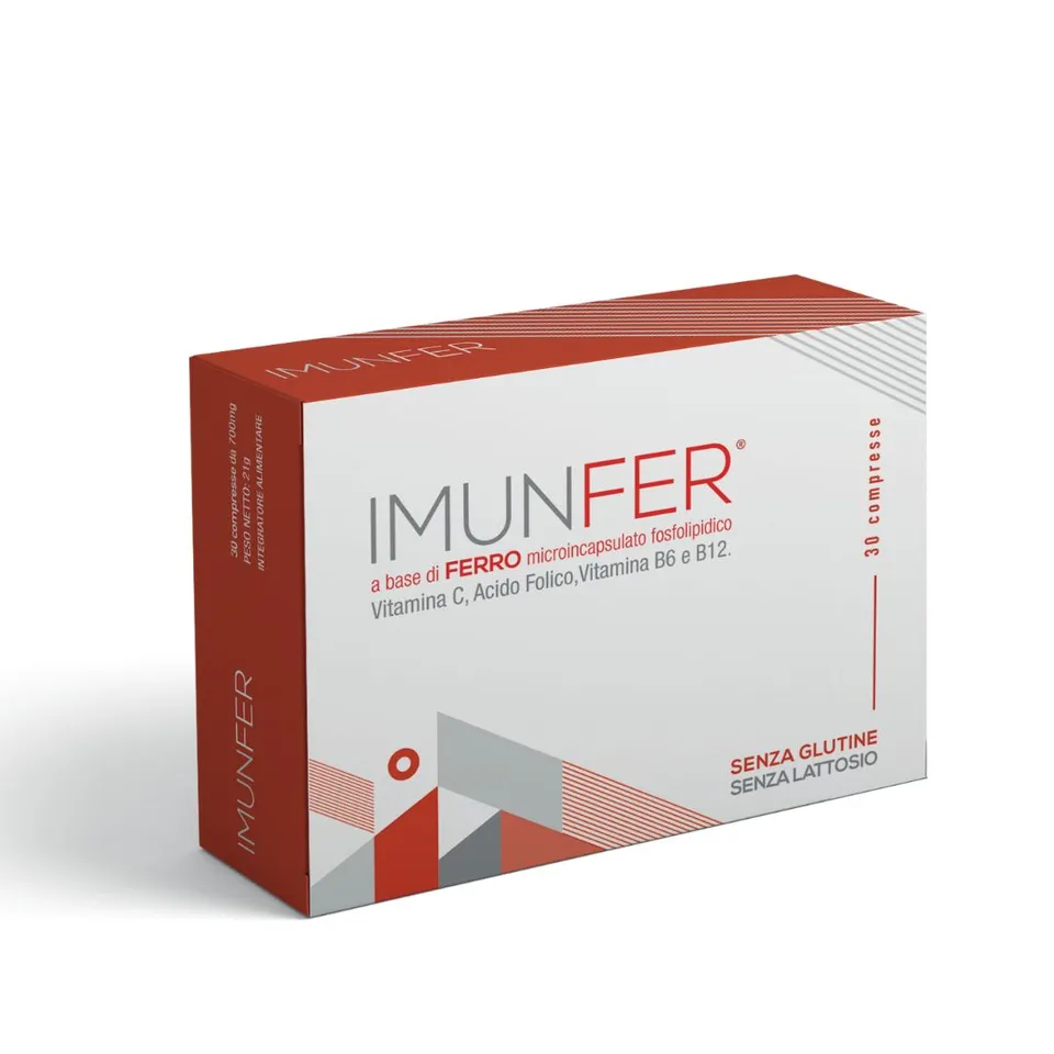 Spazio Ecosalute Imunfer Ferro Integratore 30 Compresse