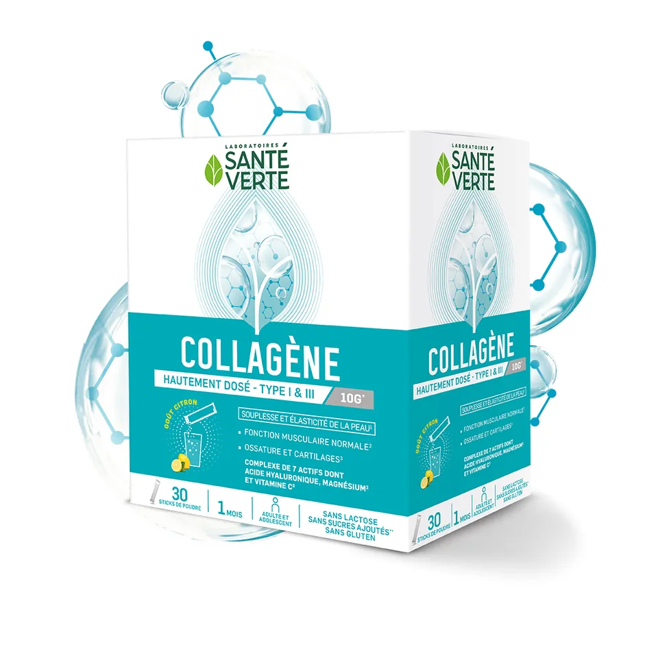 Sante Verte Ingrédients Experts Collagène integratore collagene tipo I e III