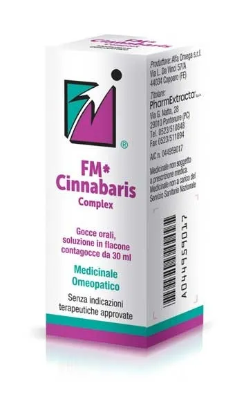 Igeakos FM Cinnabaris Complex Gocce 30 ml - Omeopatico