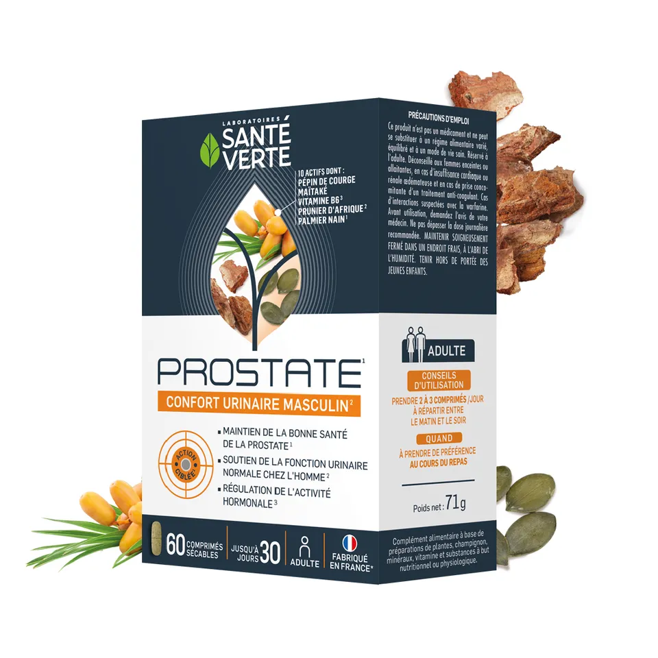Sante Verte Homme Prostate capsule comfort urinario uomo