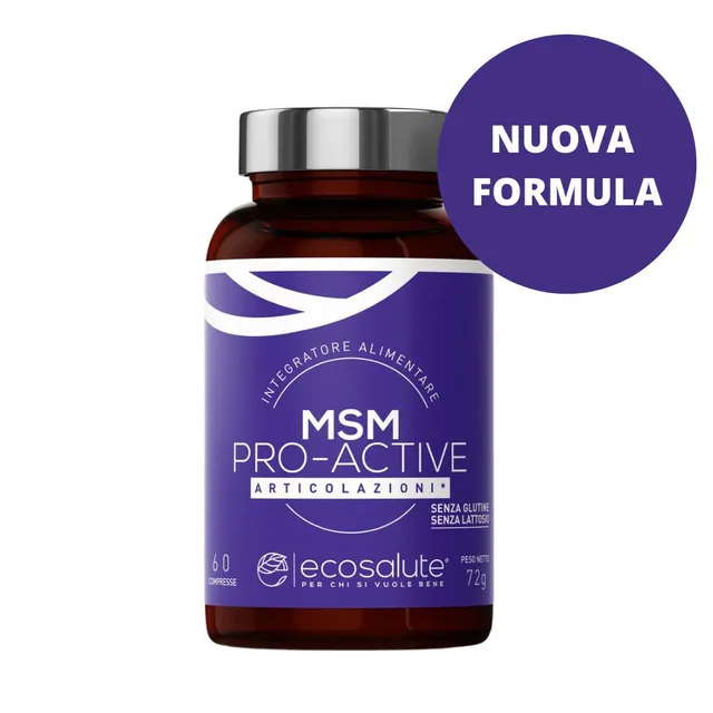Spazio Ecosalute Articolazioni MSM Pro-Active 60 compresse articolazioni