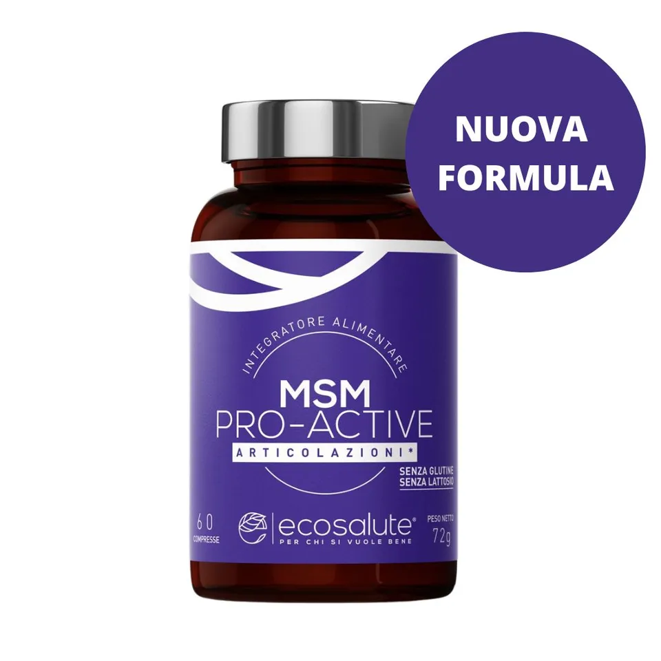 Spazio Ecosalute Articolazioni MSM Pro-Active 60 compresse articolazioni