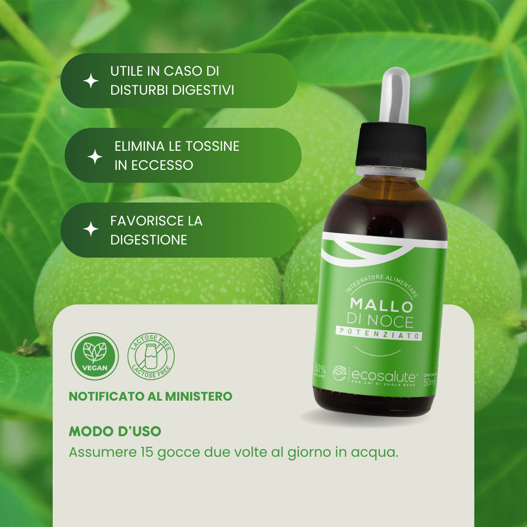 Spazio Ecosalute Intestino Mallo Verde di Noce tintura 50 ml