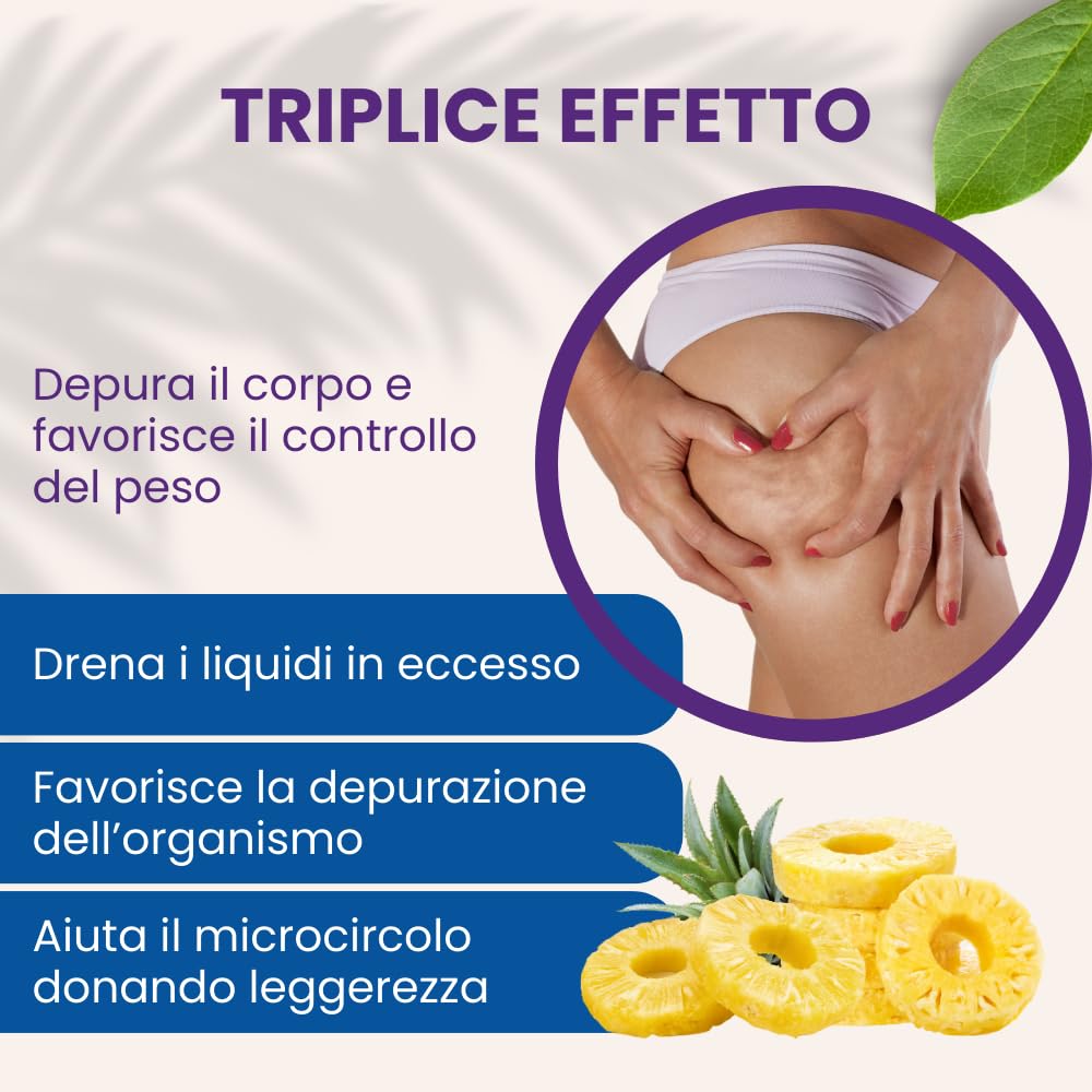 Drenax Forte Ananas drenante 15 bustine microcircolo
