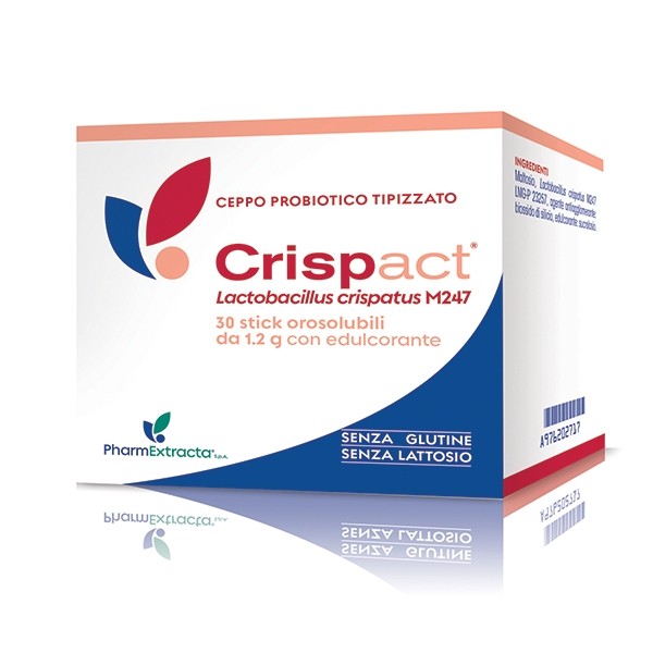 Igeakos Crispact Stick 30 pz - Probiotico Flora Batterica