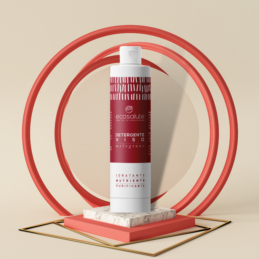 Spazio Ecosalute Detergente Viso Melograno gel 200 ml Arancio