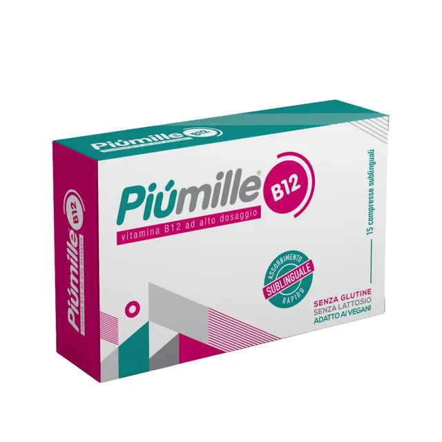 Spazio Ecosalute PiùMille B12 sublinguale 15 compresse