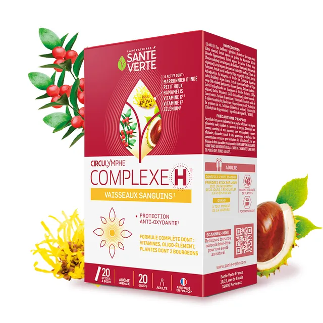 Santé Verte Circulymphe Complexe H stick circolazione melograno