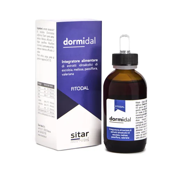 Sitar Fitodal DormiDAL gocce 50 ml rilassamento sonno