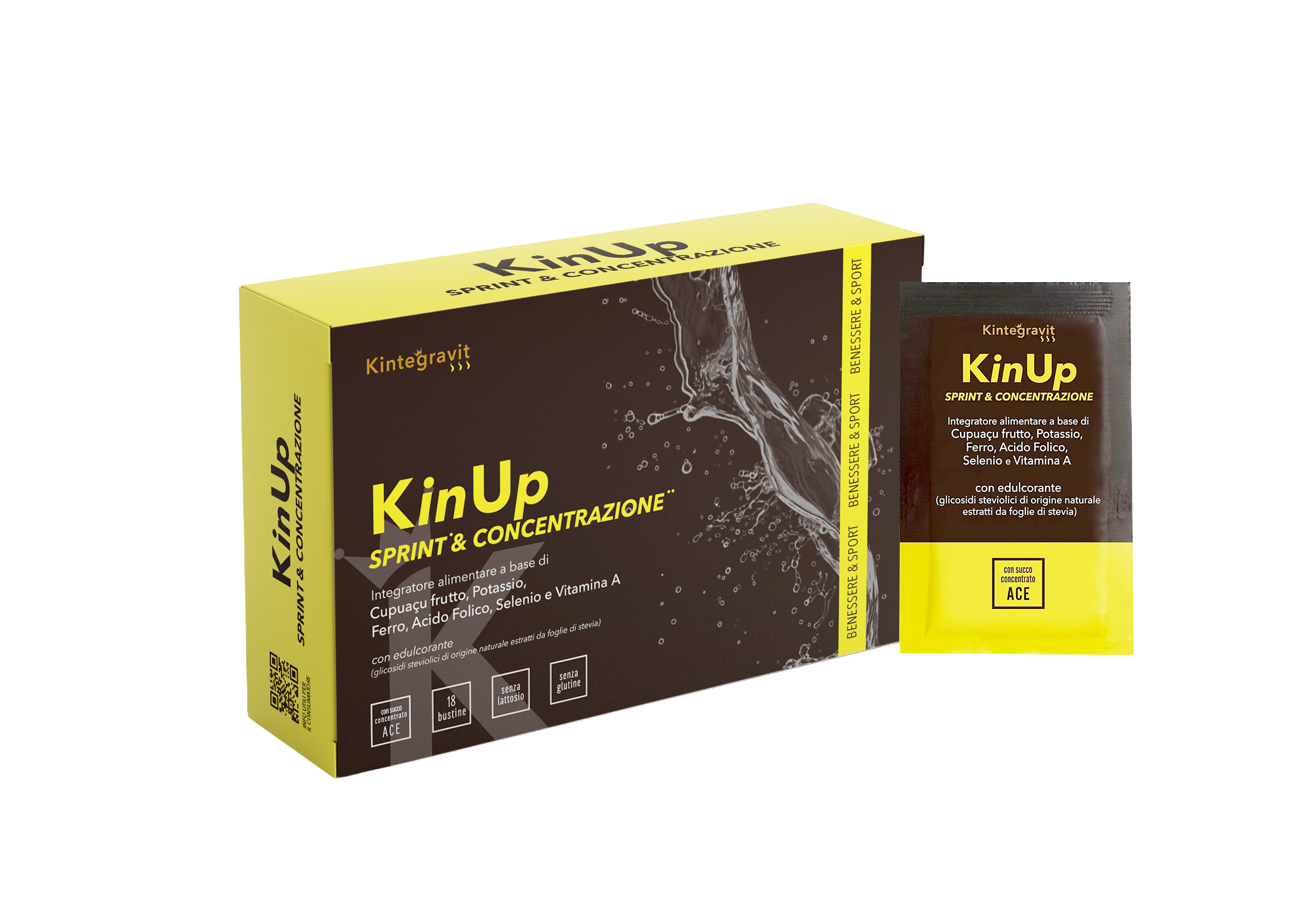 Sitar Kintegravit KinUp bustine 18 pz concentrazione