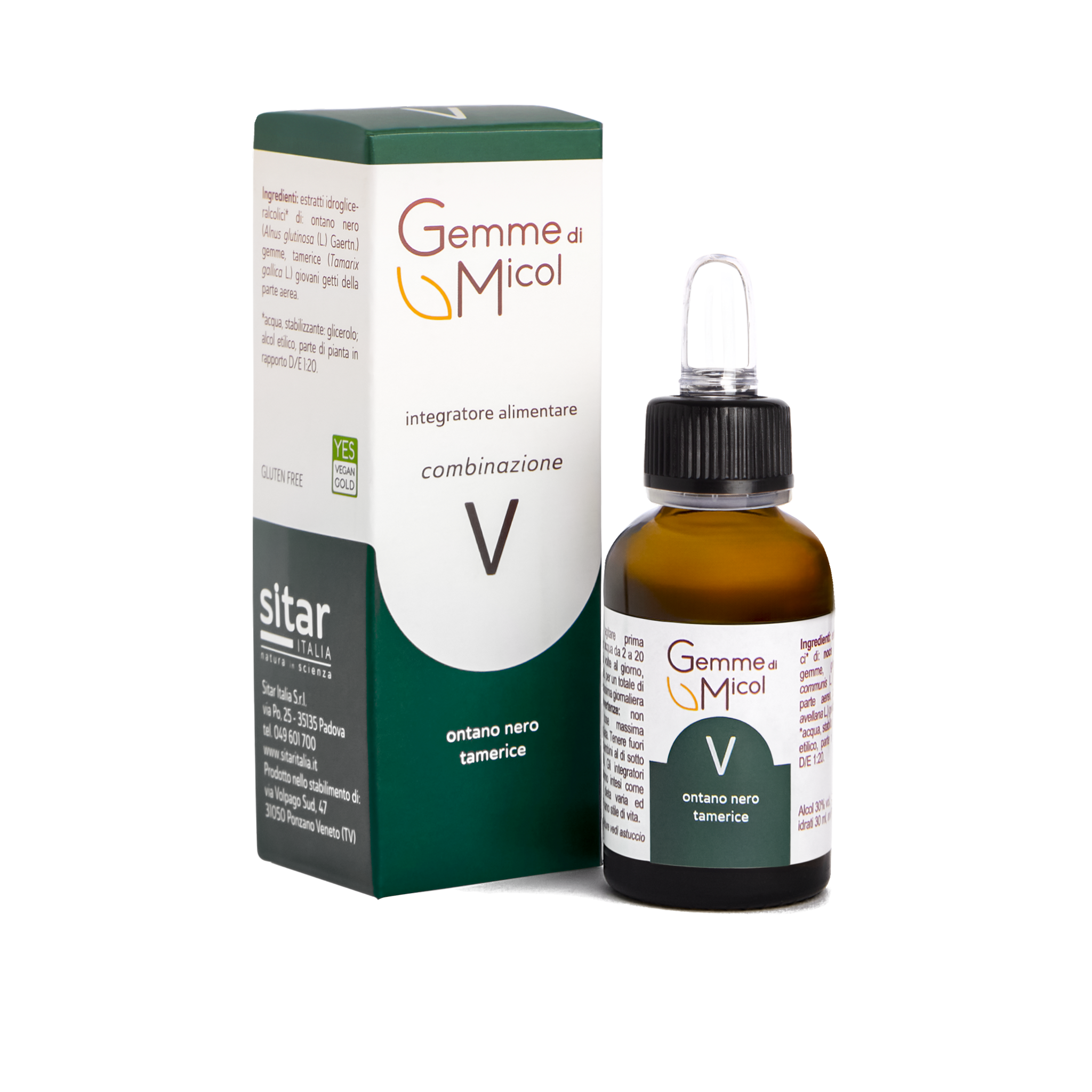 Sitar Gemme di Micol V gemmoderivato gocce 30 ml immunità
