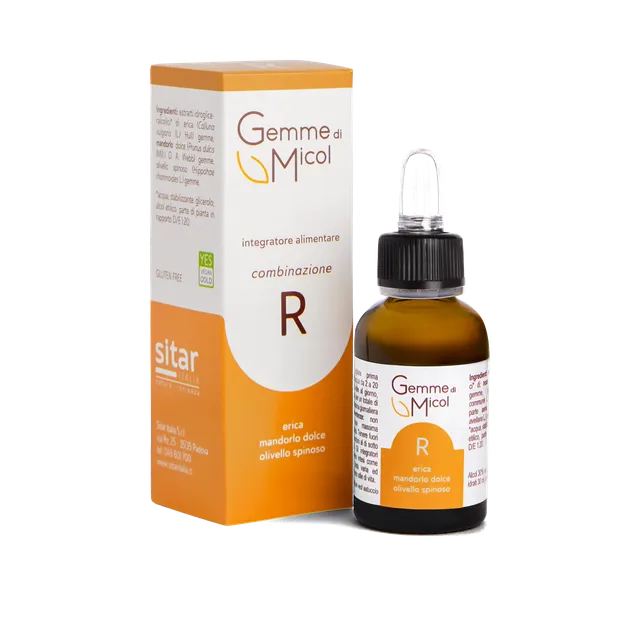 Sitar Gemme di Micol R gemmoderivato 30 ml vie respiratorie
