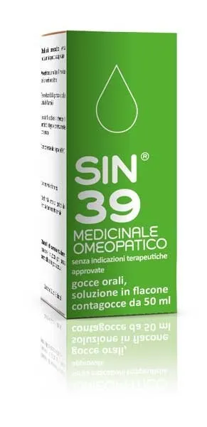Igeakos SIN 39 gocce 50 ml rimedio omeopatico alcol 30%