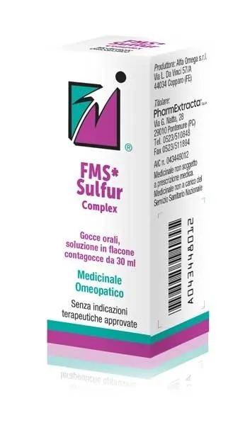 Igeakos FMS Sulfur Complex gocce 30 ml arnica