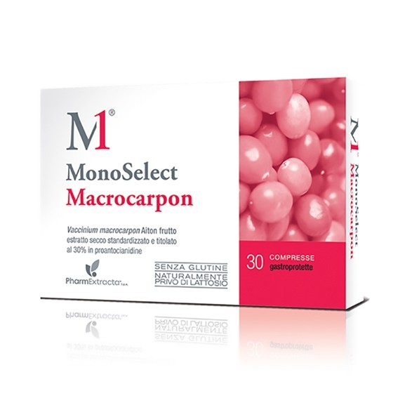 Igeakos MonoSelect Macrocarpon compresse 30 cpr mirtillo rosso