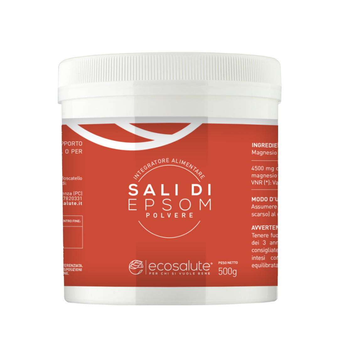 Spazio Ecosalute Depurazione Sali di Epsom Polvere 500 g