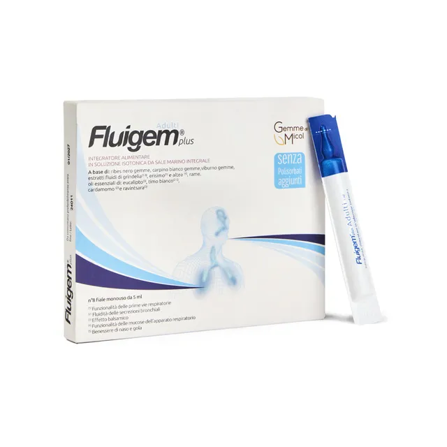 Sitar Fitodal Fluigem Plus Adulti fiale 8x5 ml vie respiratorie