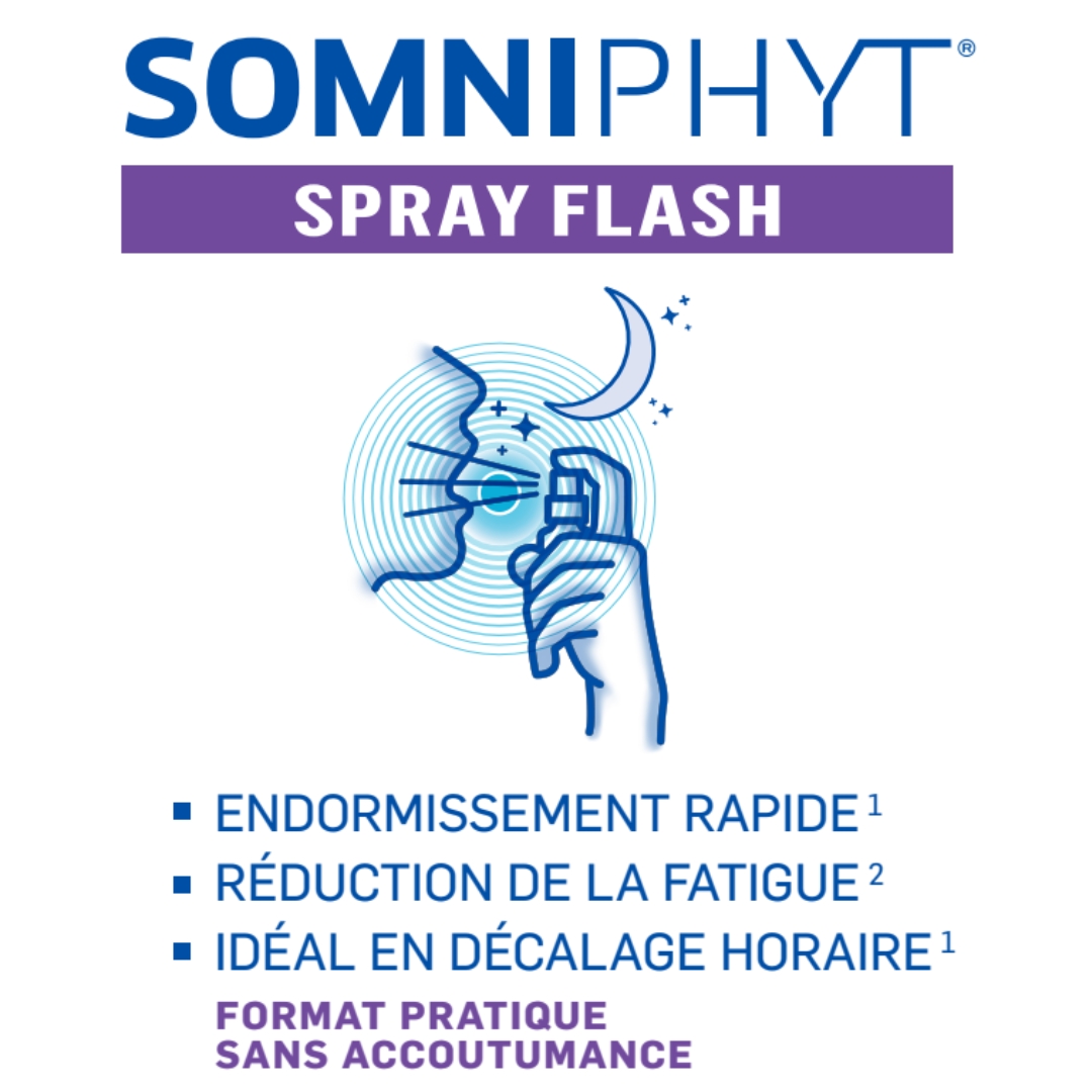 Sante Verte Somniphyt Spray Flash melatonina pesca