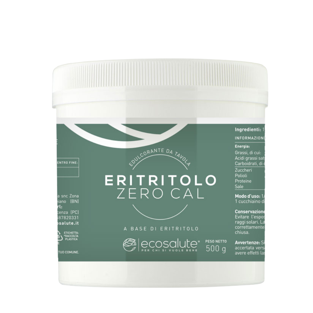 Spazio Ecosalute Eritritolo Zero Cal dolcificante 500 g zero calorie