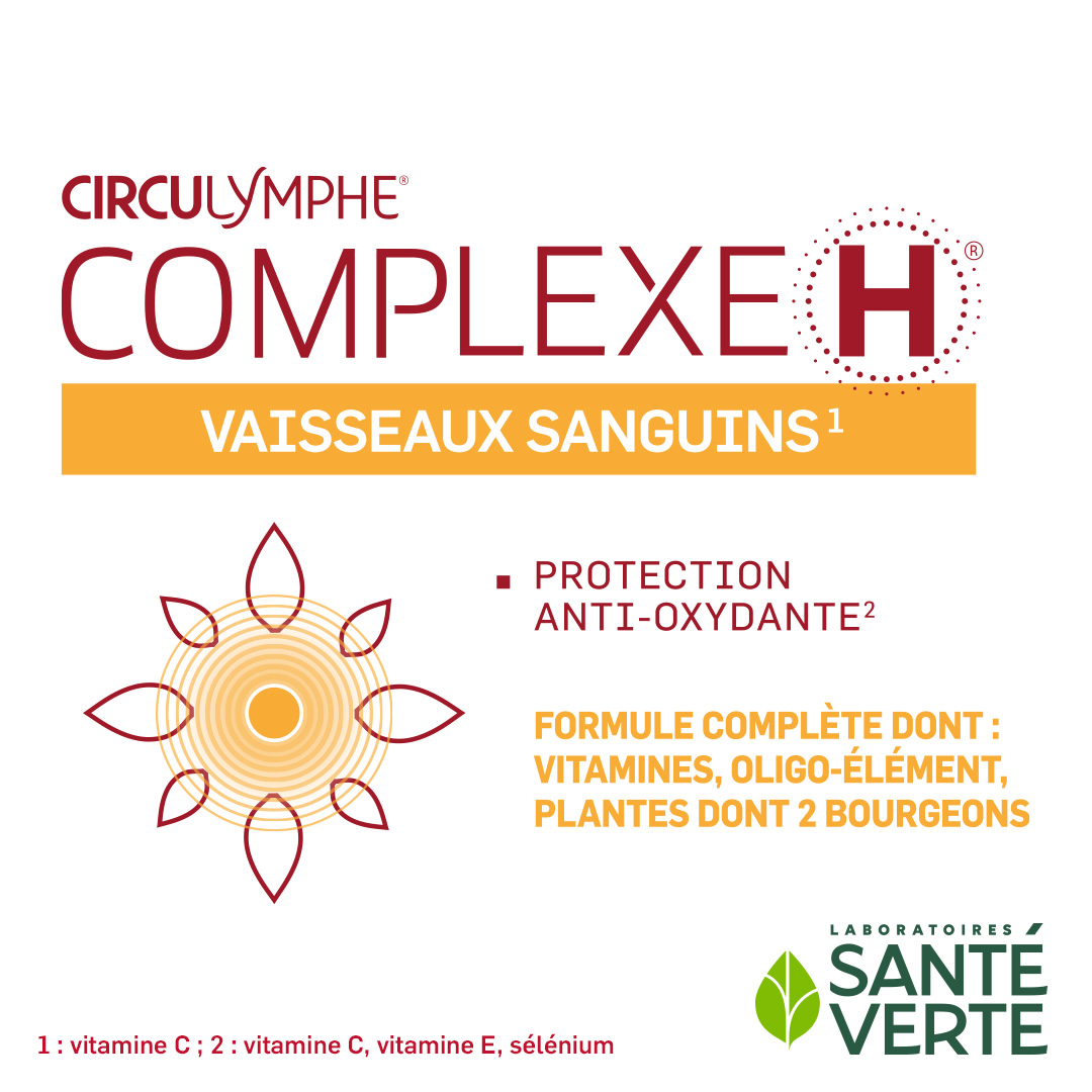 Santé Verte Circulymphe Complexe H stick circolazione melograno