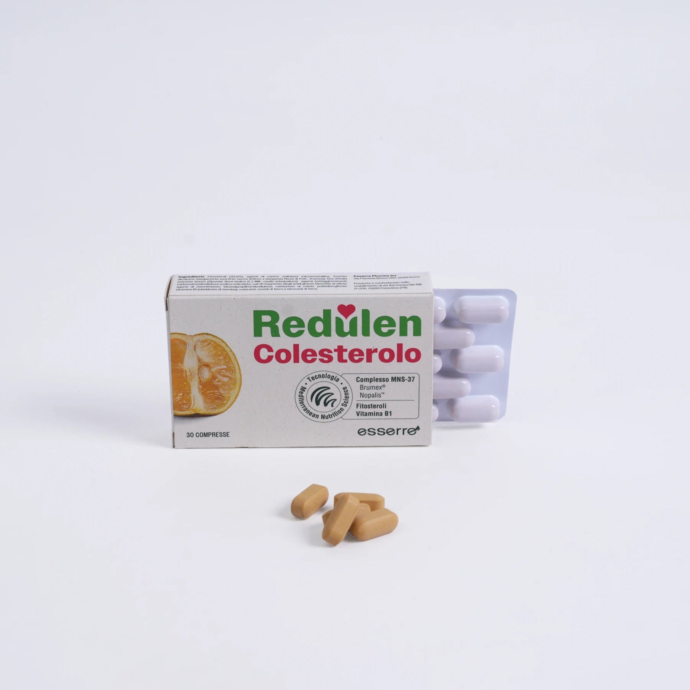 Redulen Colesterolo Integratore Bergamotto Fitosteroli Cuore