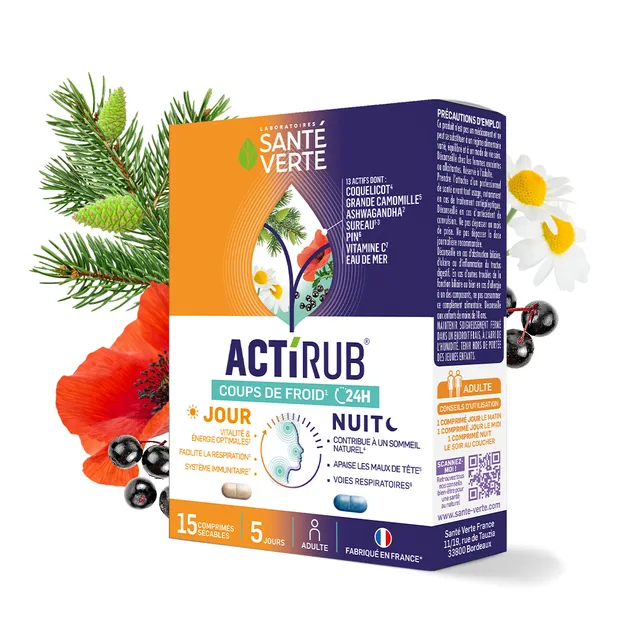 Sante Verte Actirub Jour Nuit integratore difese giorno notte inverno