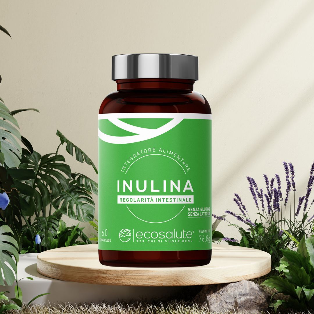 Spazio Ecosalute Inulina fibra prebiotica 100 capsule flora