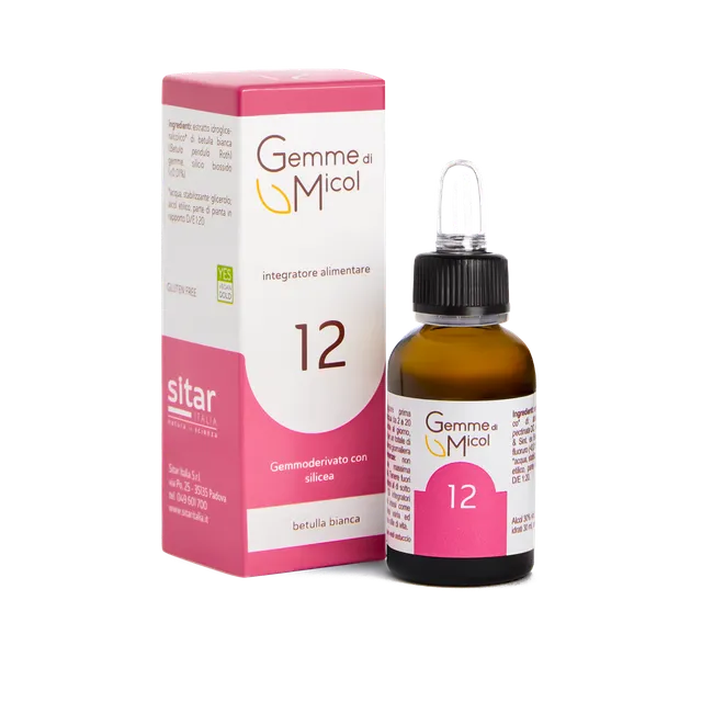 Sitar Gemme di Micol 12 Betulla gemmoderivato 30 ml