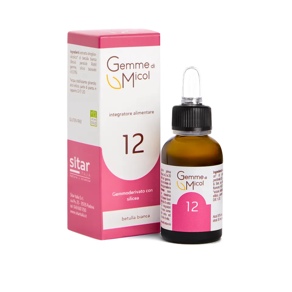 Sitar Gemme di Micol 12 Betulla gemmoderivato 30 ml