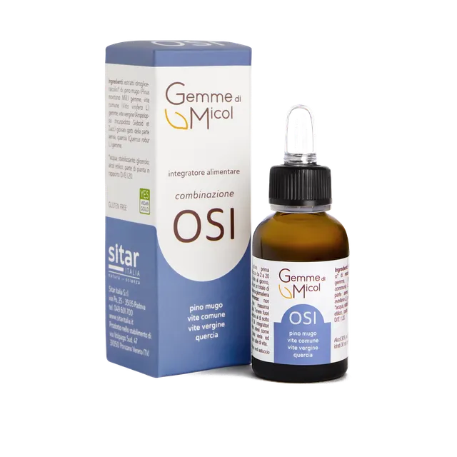 Sitar Gemme di Micol OSI gocce 100 ml ossa articolazioni
