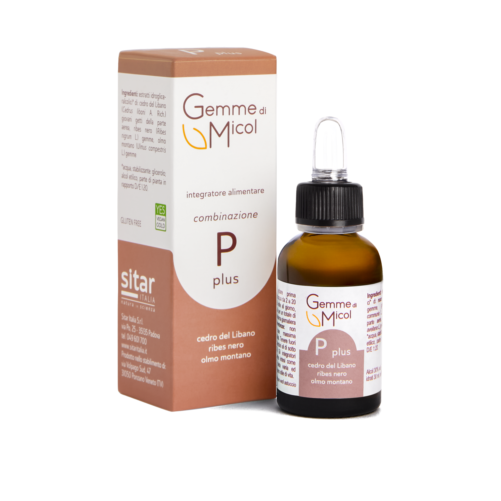 Sitar Gemme di Micol P plus gocce 30 ml benessere pelle