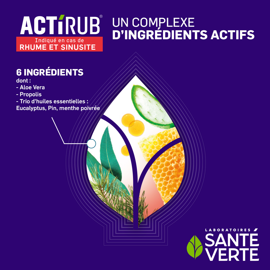 Sante Verte Actirub spray nasale isotonico propoli