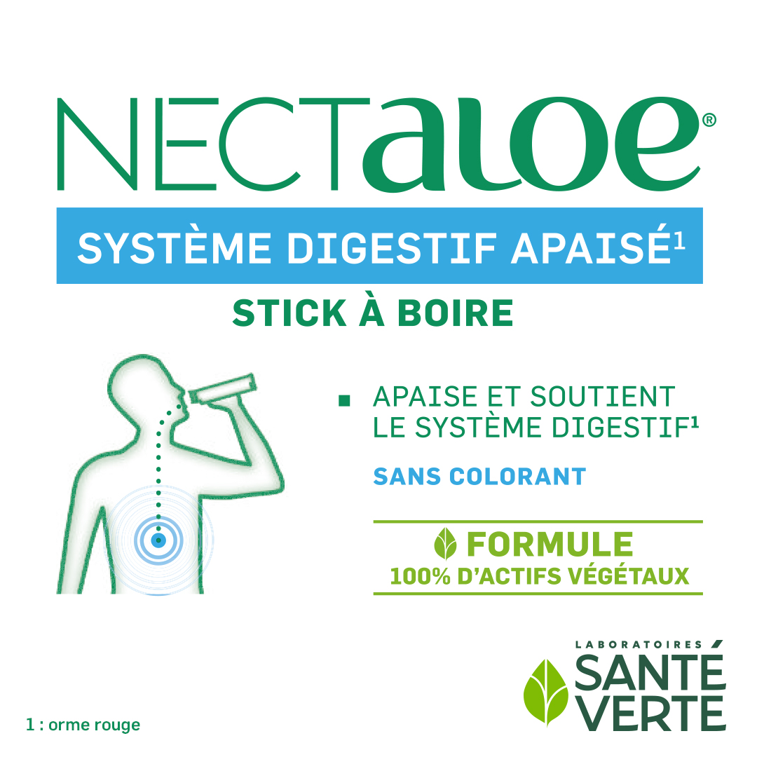 Sante Verte Nectaloe Stick Digestivi Gusto Mango Attivi Vegetali