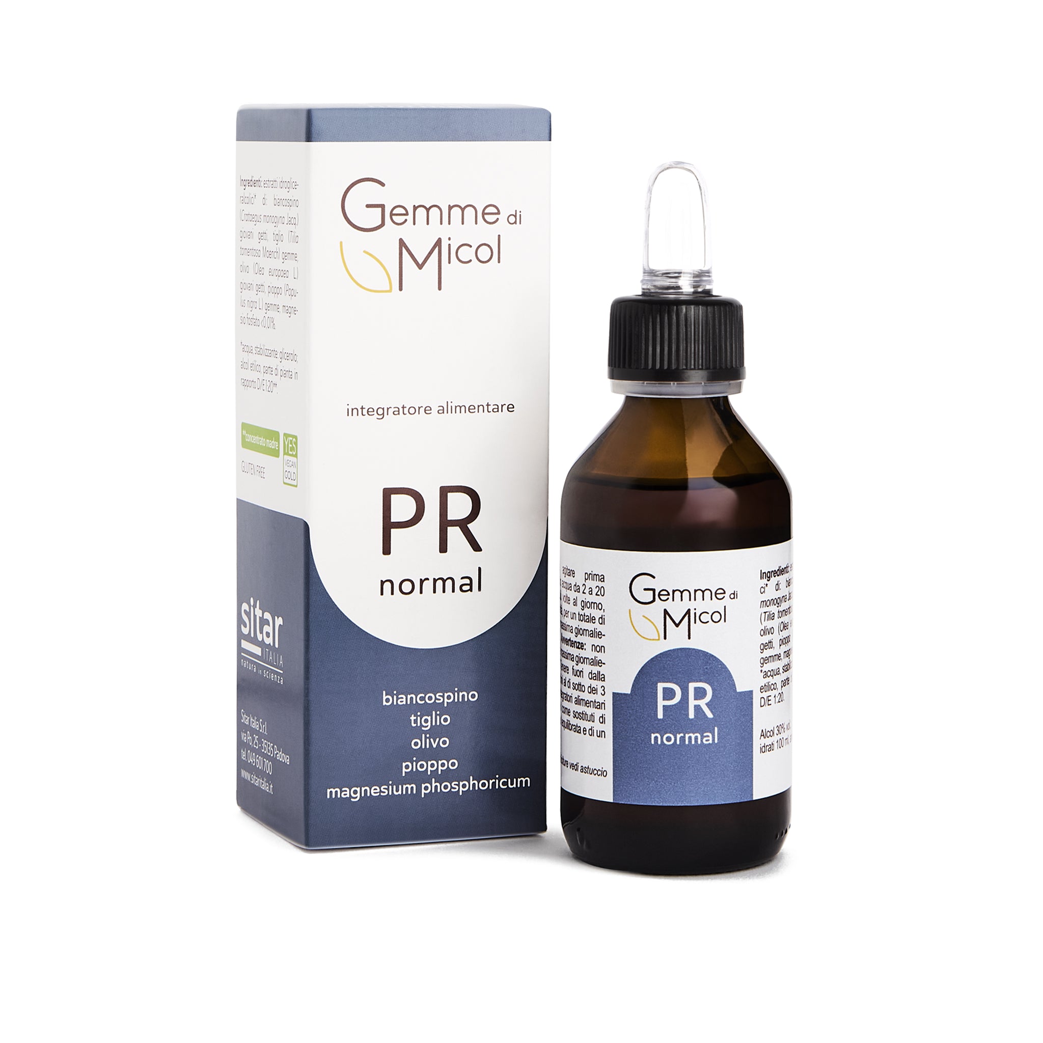 Sitar Gemme di Micol PR normal gocce 100 ml biancospino