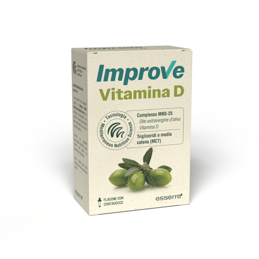 Redulen Improve Vitamina D3 Gocce 21ml Ossa Immunitarie