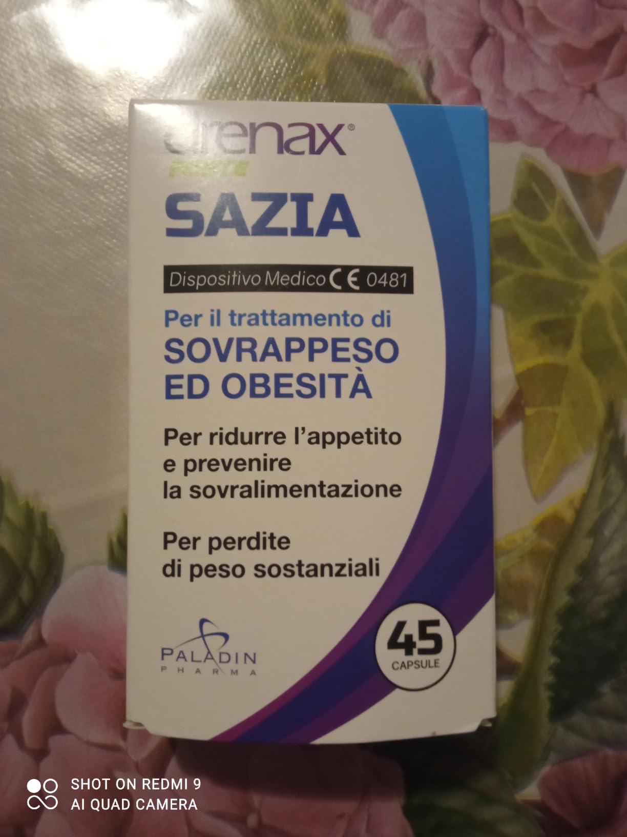 Drenax Forte Sazia dispositivo 45 capsule controllo peso